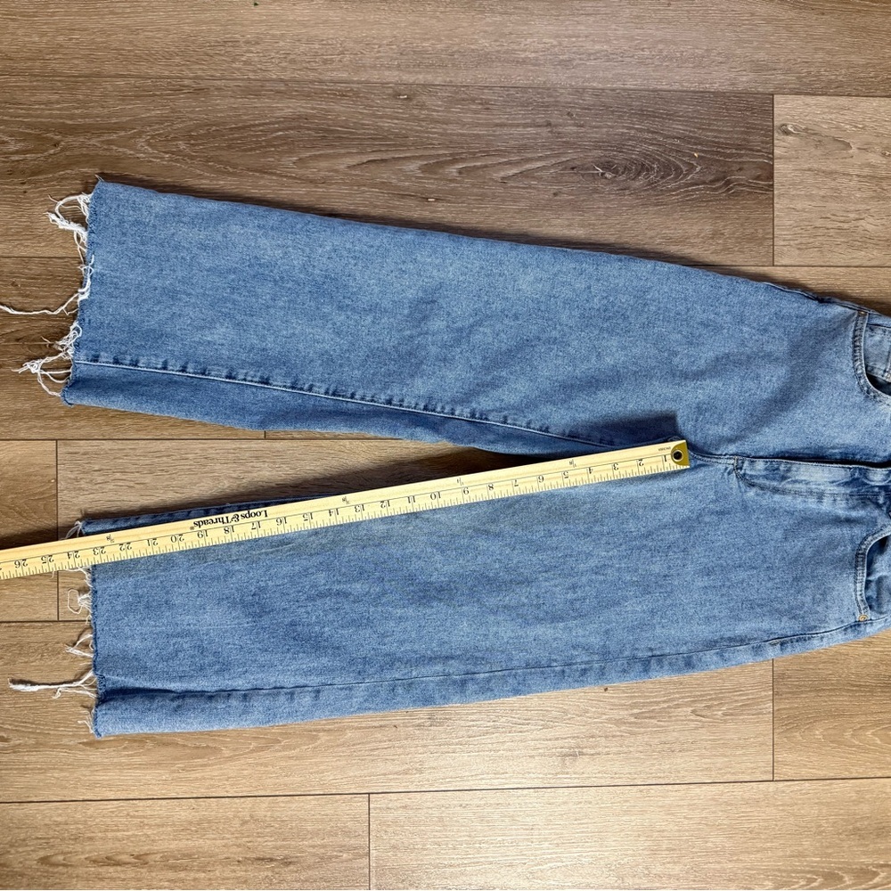 DL1961 Light Blue Vintage Wide Leg Jeans - Picture 8 of 11